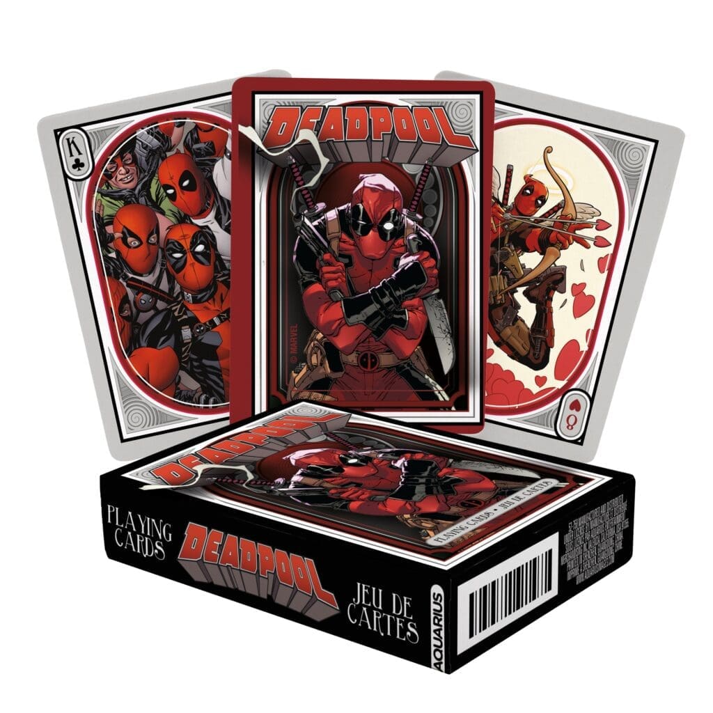 Deadpool - Playing Cards | Cards and Coasters CA