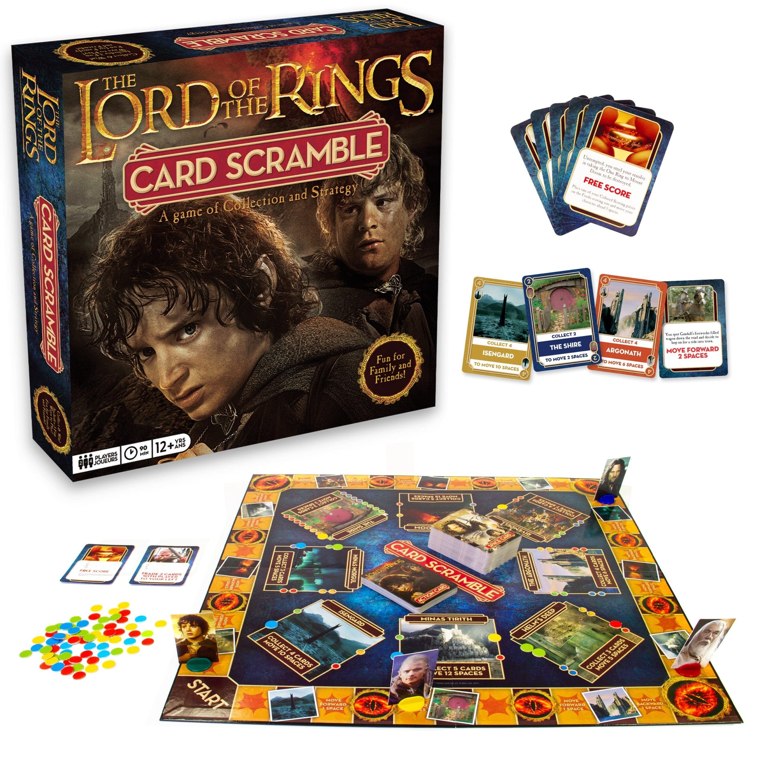 Scramble: Lord of the Rings | Cards and Coasters CA