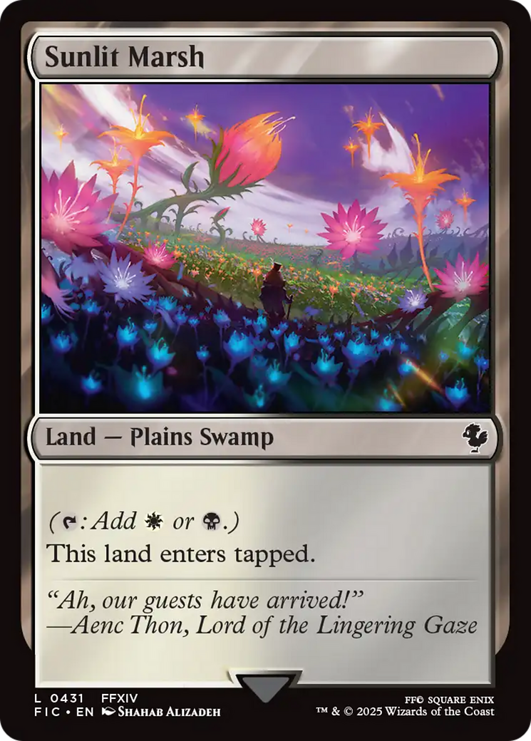 Sunlit Marsh [FINAL FANTASY Commander] | Cards and Coasters CA
