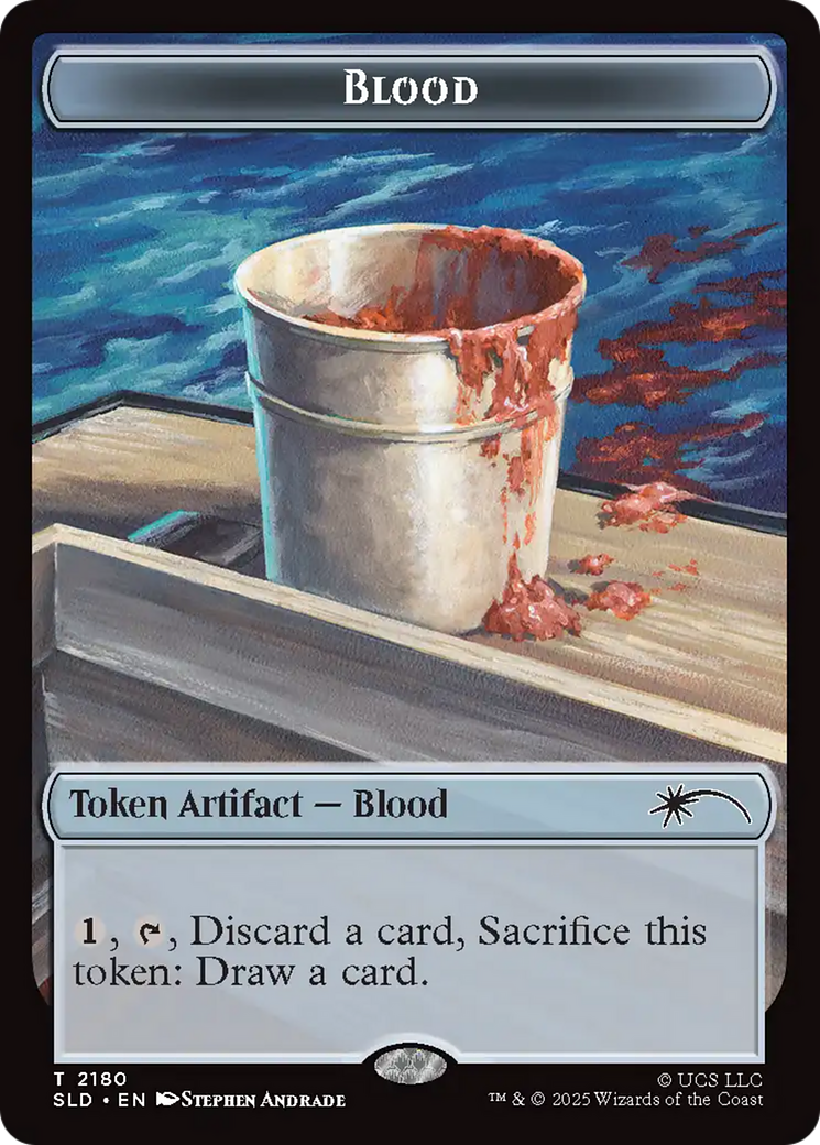 Blood Token [Secret Lair Drop Series] | Cards and Coasters CA
