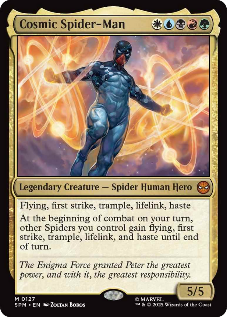 Cosmic Spider-Man [Marvel's Spider-Man] | Cards and Coasters CA