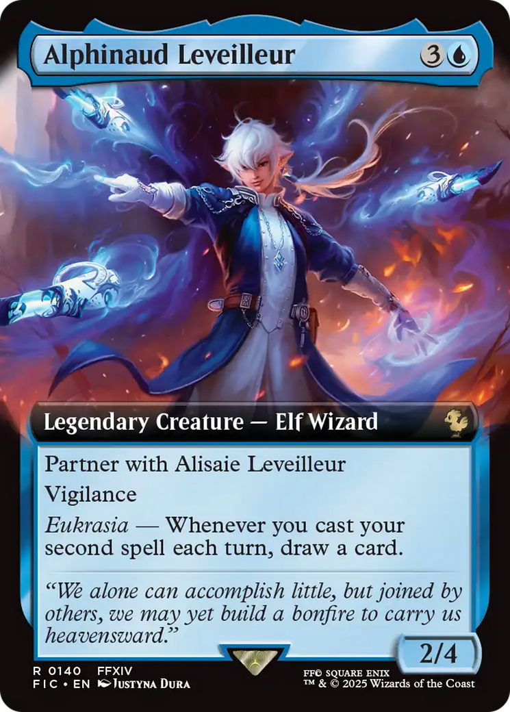 Alphinaud Leveilleur (Extended Art) [FINAL FANTASY Commander] | Cards and Coasters CA