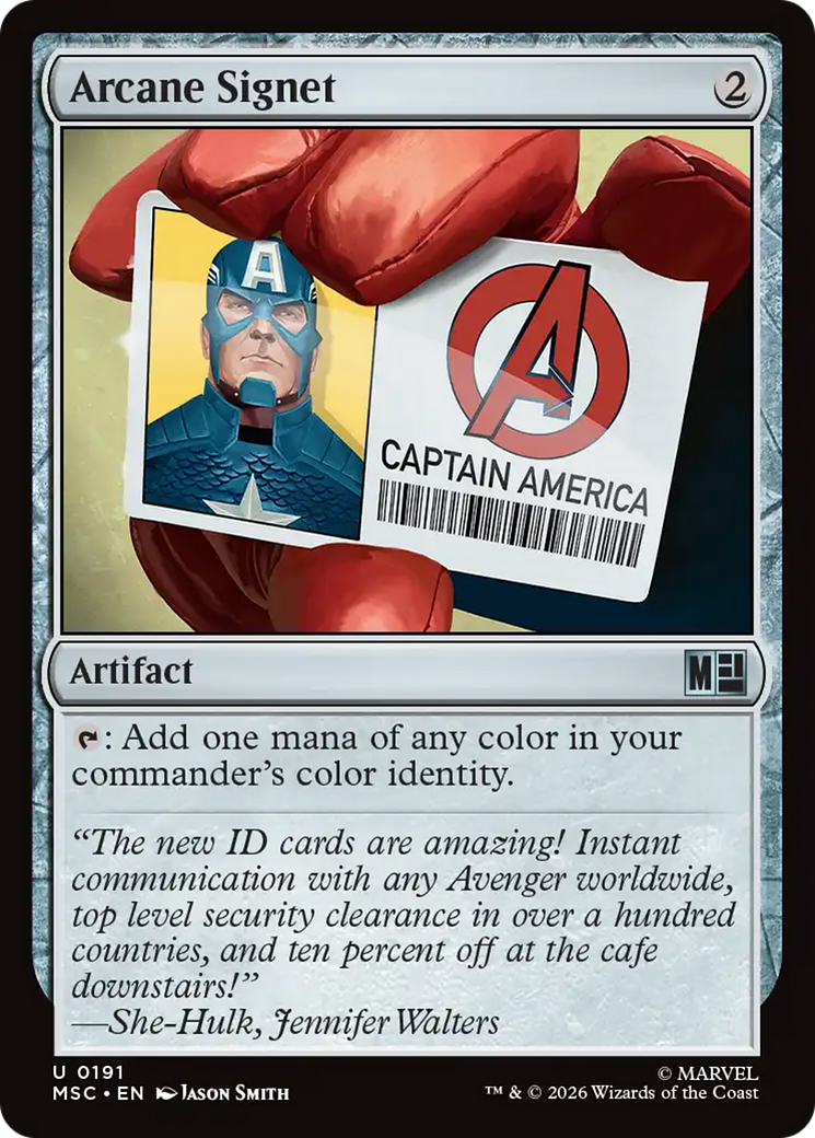 Arcane Signet [Marvel Super Heroes Commander] | Cards and Coasters CA