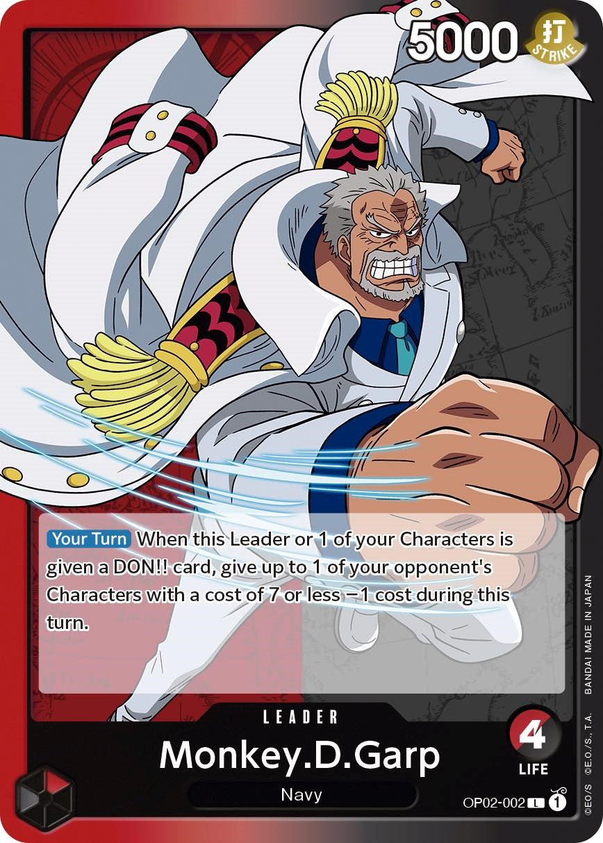 Monkey.D.Garp [Paramount War] | Cards and Coasters CA