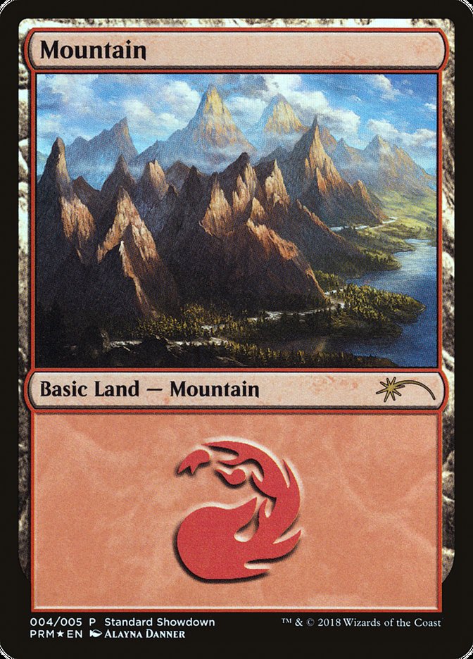 Mountain (Alayna Danner) [Standard Showdown Promos] | Cards and Coasters CA