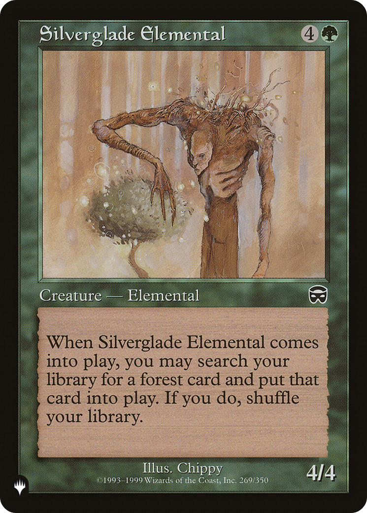 Silverglade Elemental [The List Reprints] | Cards and Coasters CA