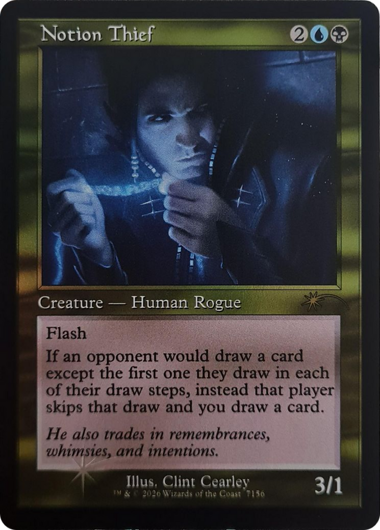 Notion Thief (Retro Frame) [Secret Lair Drop Series] | Cards and Coasters CA