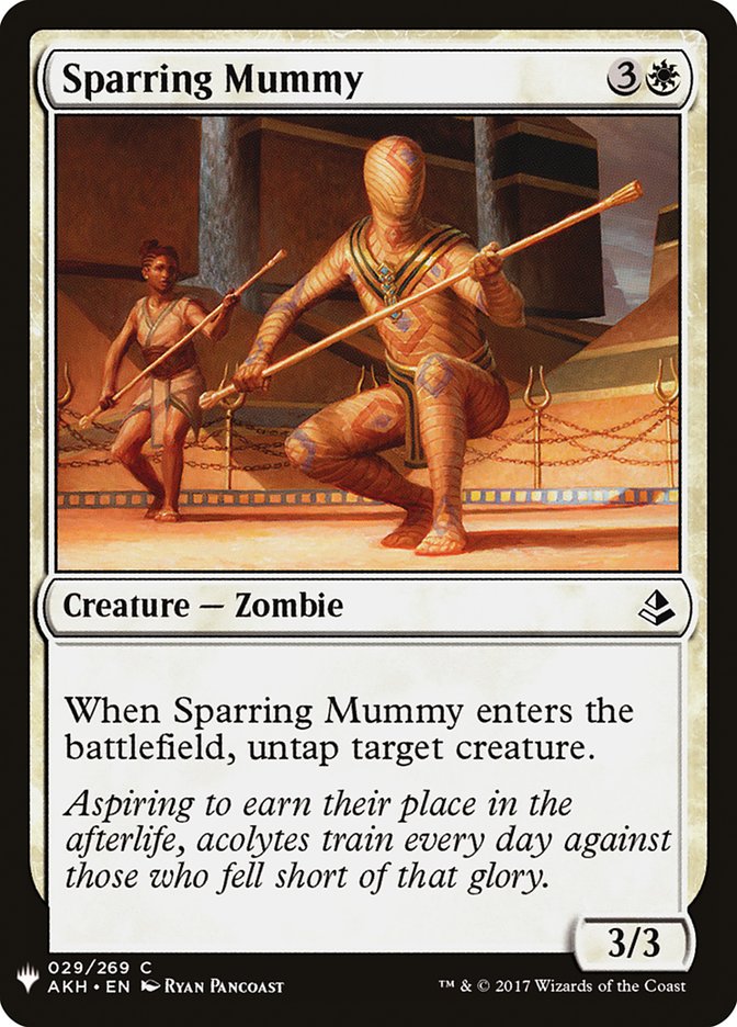 Sparring Mummy [Mystery Booster] | Cards and Coasters CA