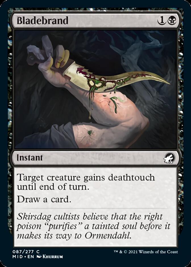 Bladebrand [Innistrad: Midnight Hunt] | Cards and Coasters CA