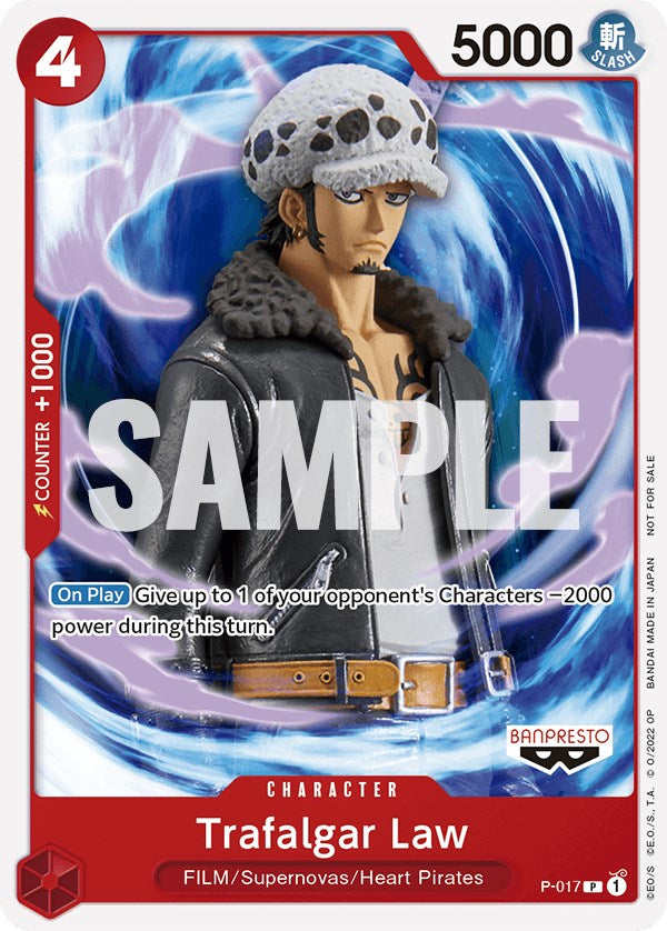 Trafalgar Law (One Piece Film Red) [One Piece Promotion Cards] | Cards and Coasters CA