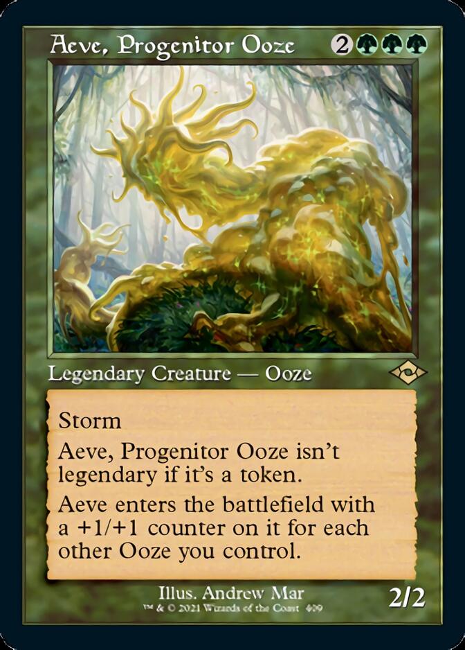 Aeve, Progenitor Ooze (Retro) [Modern Horizons 2] | Cards and Coasters CA