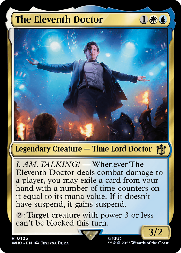 The Eleventh Doctor [Doctor Who] | Cards and Coasters CA