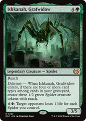 Ishkanah, Grafwidow [Duskmourn: House of Horror Commander] | Cards and Coasters CA