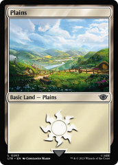 Plains (263) [The Lord of the Rings: Tales of Middle-Earth] | Cards and Coasters CA