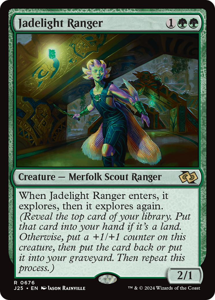 Jadelight Ranger [Foundations Jumpstart] | Cards and Coasters CA
