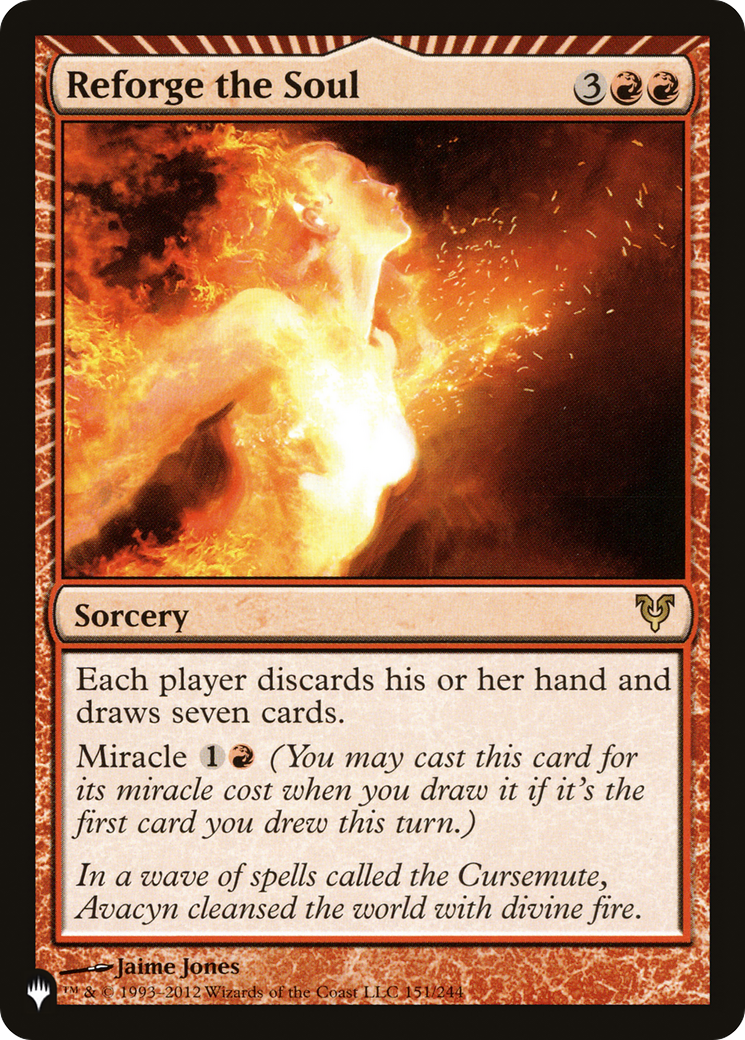 Reforge the Soul [The List] | Cards and Coasters CA