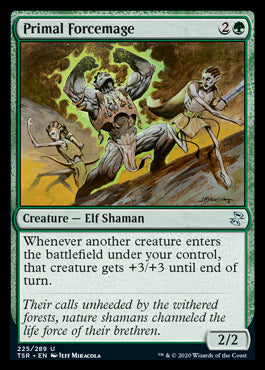 Primal Forcemage [Time Spiral Remastered] | Cards and Coasters CA