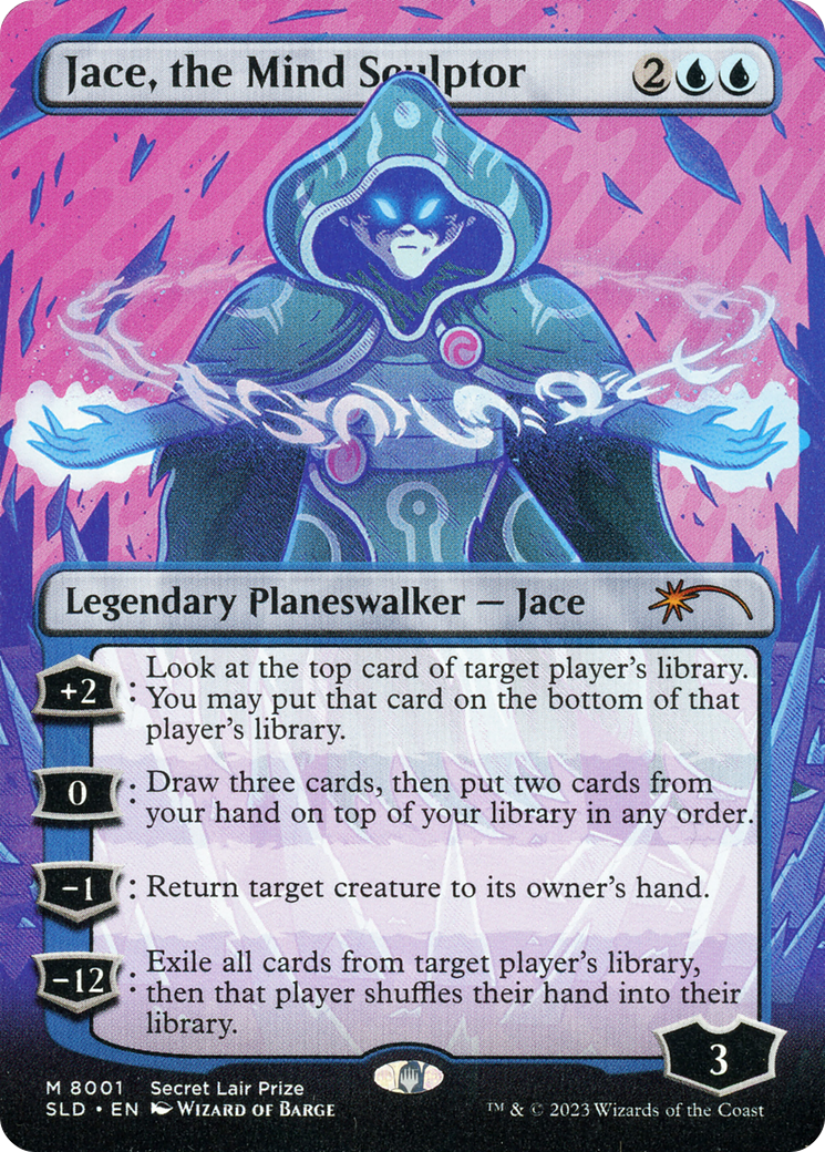 Jace, the Mind Sculptor (Borderless) [Secret Lair Drop Promos] | Cards and Coasters CA