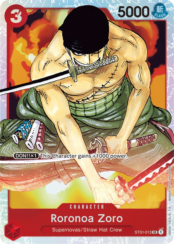 Roronoa Zoro [Starter Deck: Straw Hat Crew] | Cards and Coasters CA