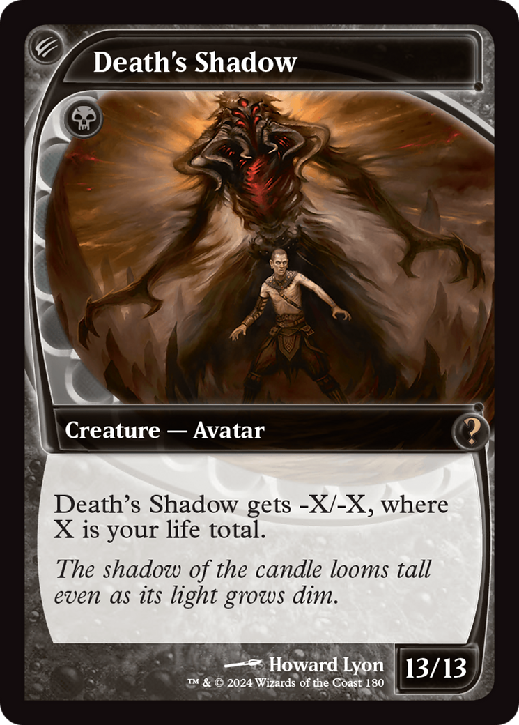 Death's Shadow (Future Sight) [Mystery Booster 2] | Cards and Coasters CA