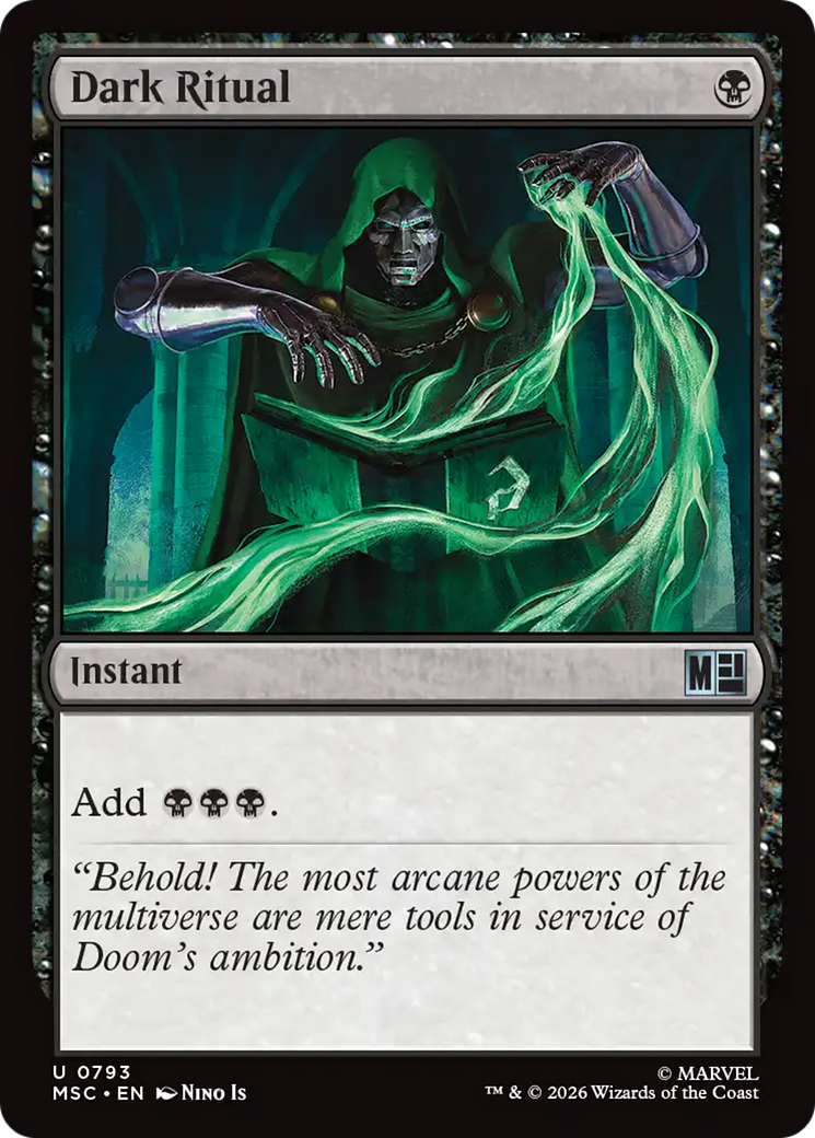 Dark Ritual [Marvel Super Heroes Commander] | Cards and Coasters CA