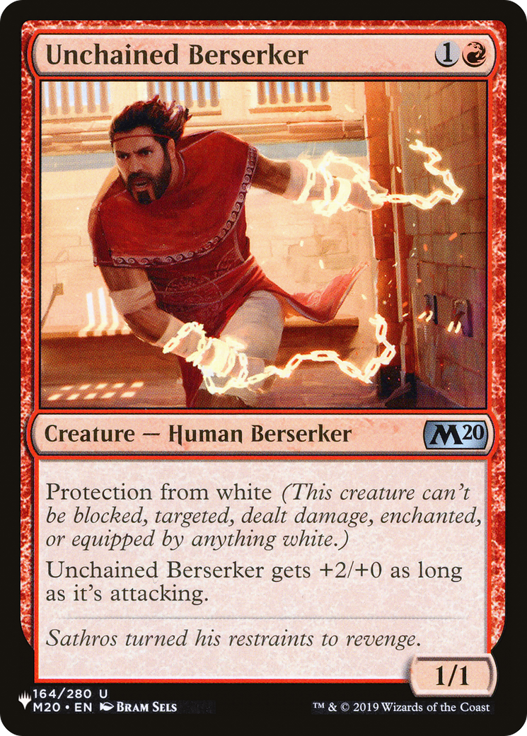 Unchained Berserker [The List Reprints] | Cards and Coasters CA