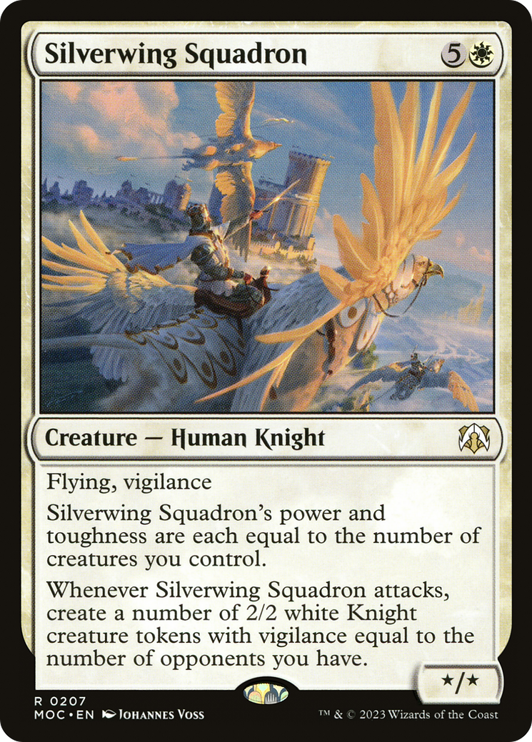 Silverwing Squadron [March of the Machine Commander] | Cards and Coasters CA