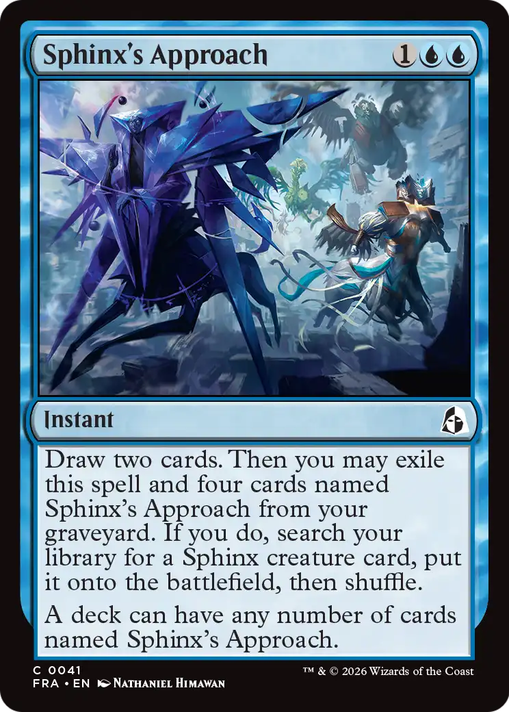Sphinx's Approach [Reality Fracture] | Cards and Coasters CA