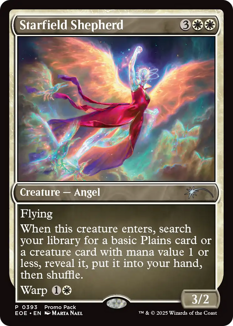 Starfield Shepherd [Edge of Eternities Promo Pack] | Cards and Coasters CA