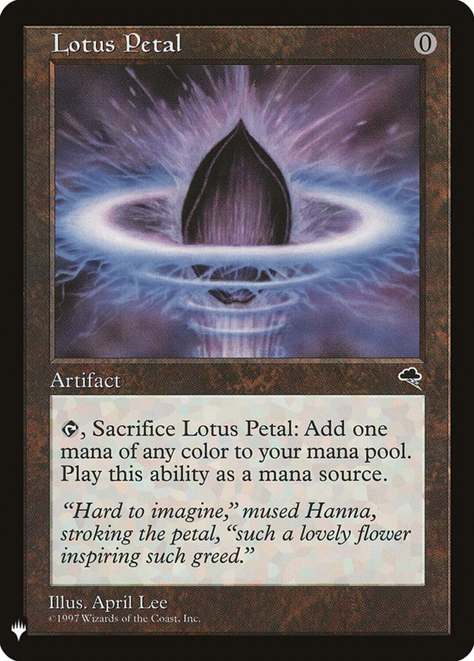 Lotus Petal [Mystery Booster] | Cards and Coasters CA
