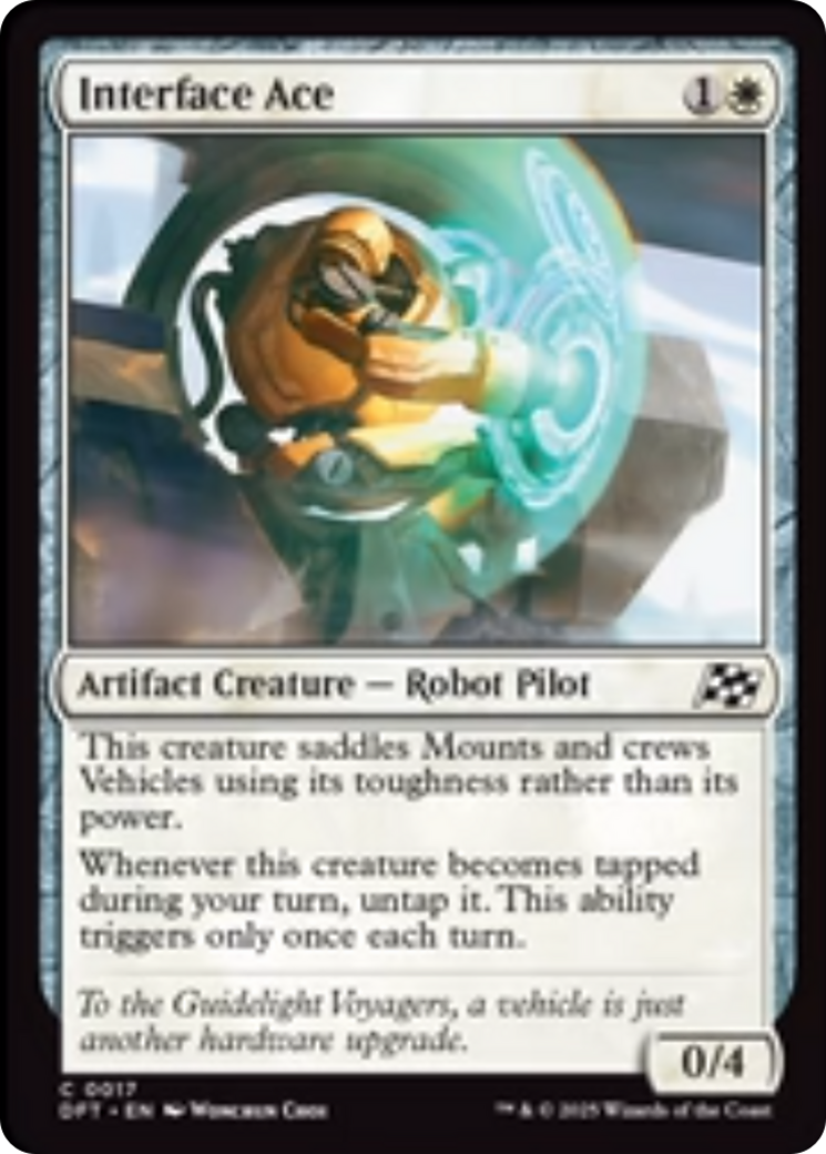 Interface Ace [Aetherdrift] | Cards and Coasters CA