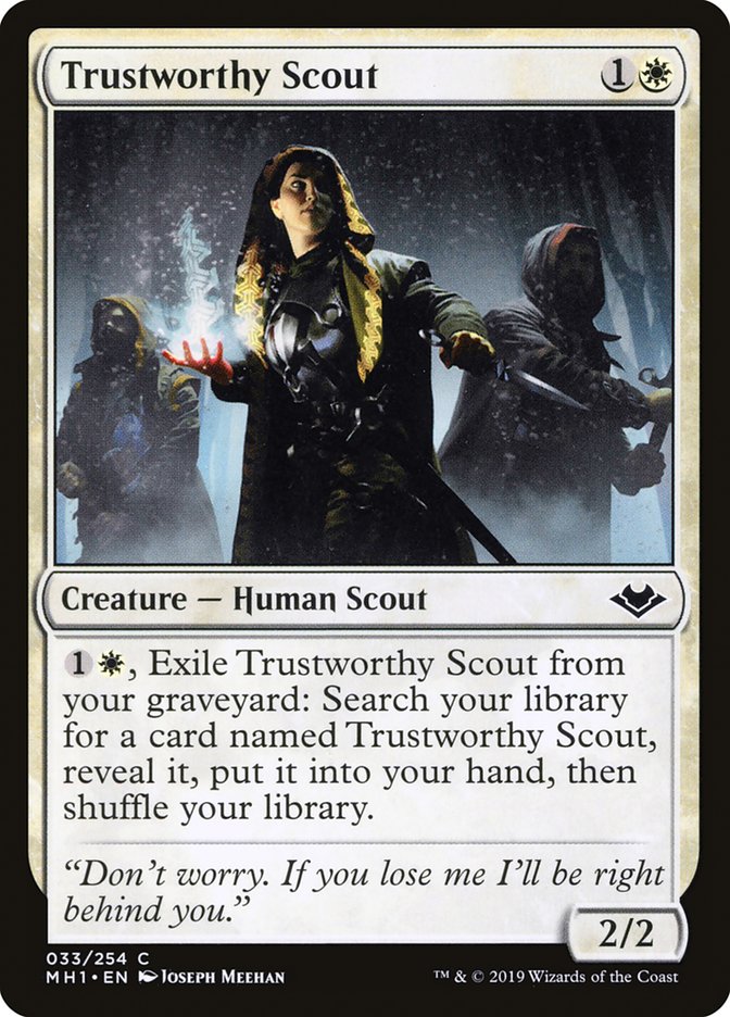 Trustworthy Scout [Modern Horizons] | Cards and Coasters CA