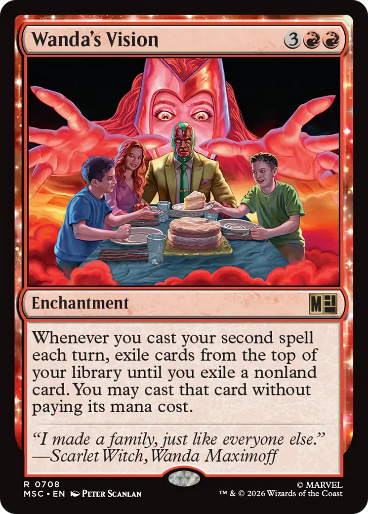 Wanda's Vision [Marvel Super Heroes Commander] | Cards and Coasters CA
