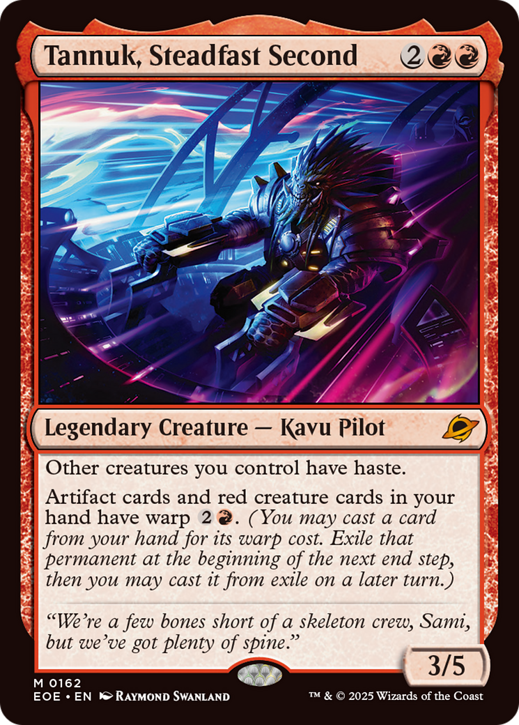 Tannuk, Steadfast Second [Edge of Eternities] | Cards and Coasters CA