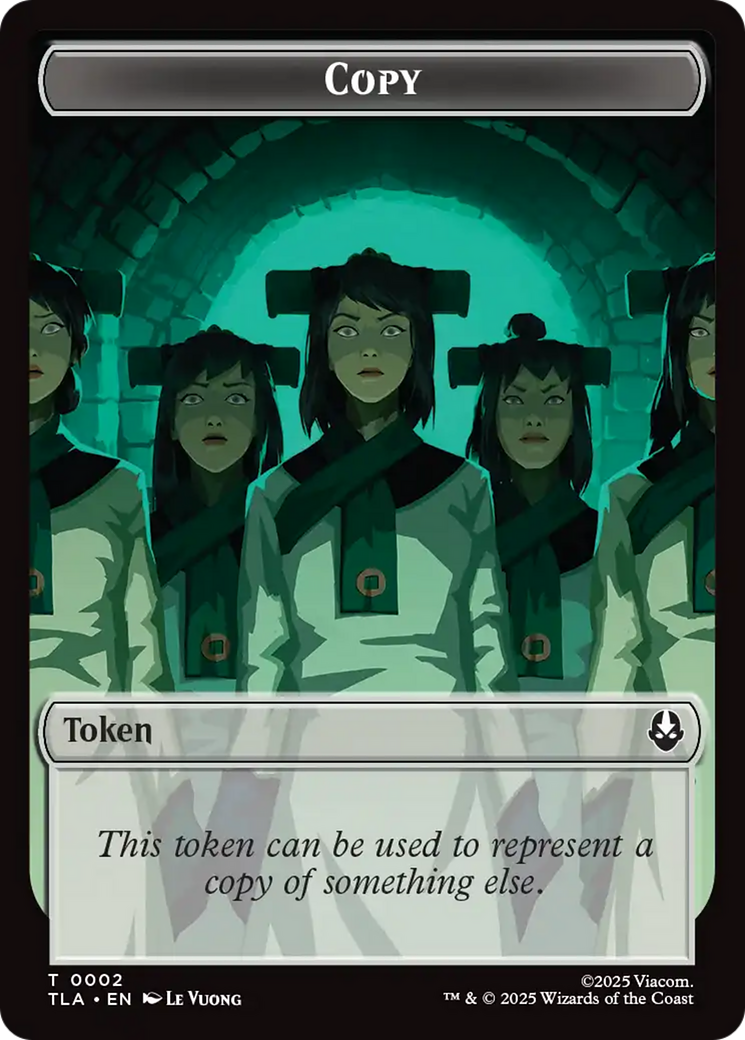 Clue (0014) // Copy (0002) Double-Sided Token [Avatar: The Last Airbender Tokens] | Cards and Coasters CA