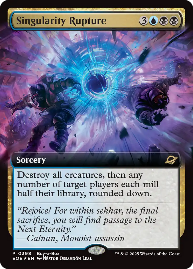 Singularity Rupture [Edge of Eternities Promo Pack] | Cards and Coasters CA