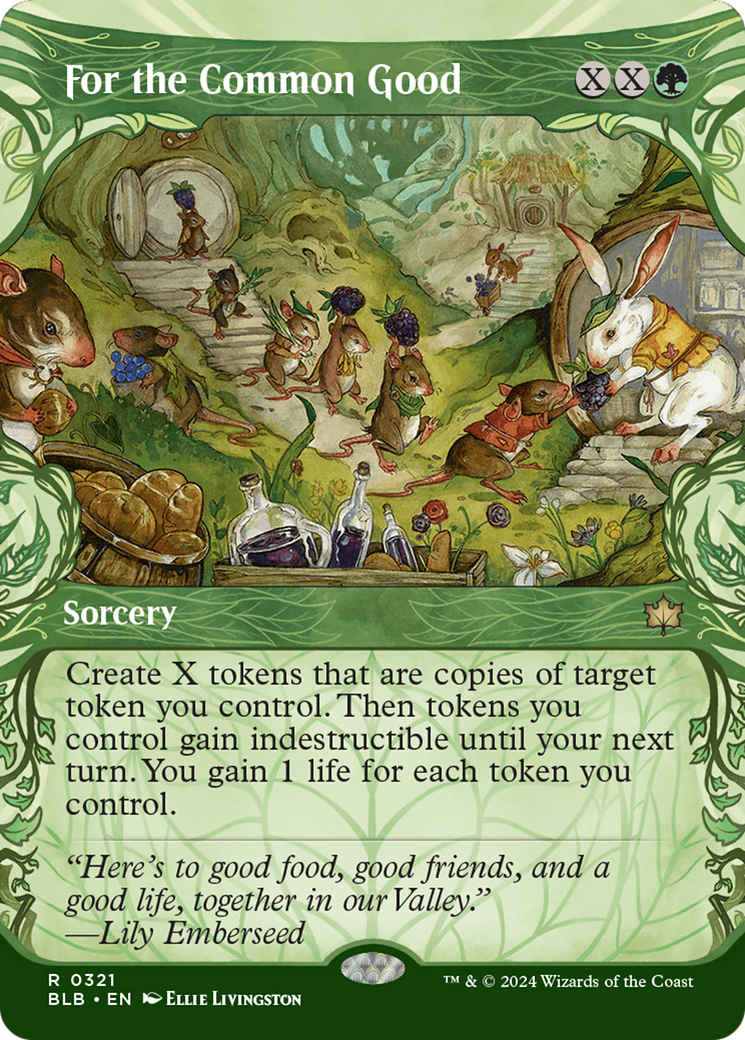 For the Common Good (Showcase) [Bloomburrow] | Cards and Coasters CA