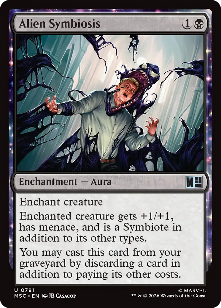 Alien Symbiosis [Marvel Super Heroes Commander] | Cards and Coasters CA