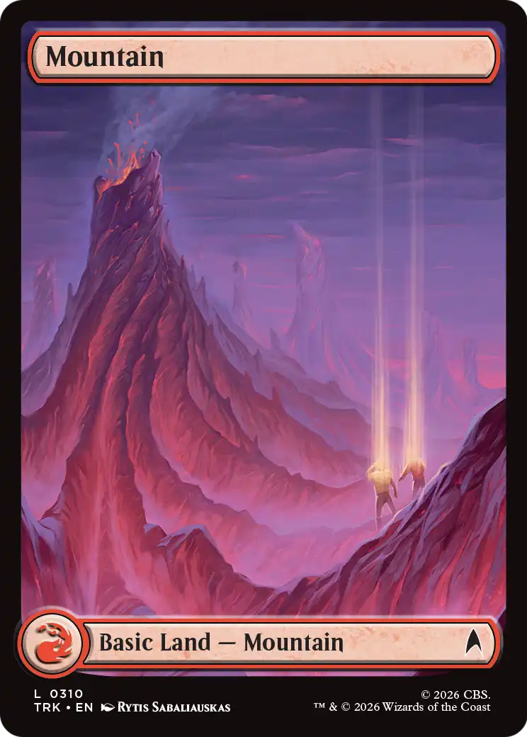 Mountain (0310) [Star Trek] | Cards and Coasters CA