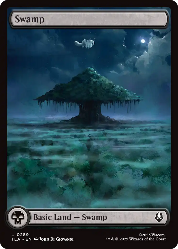 Swamp (289) [Avatar: The Last Airbender] | Cards and Coasters CA