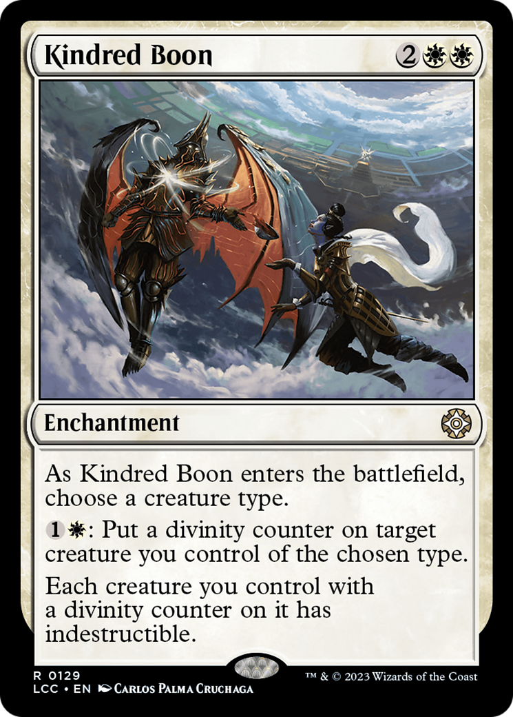 Kindred Boon [The Lost Caverns of Ixalan Commander] | Cards and Coasters CA