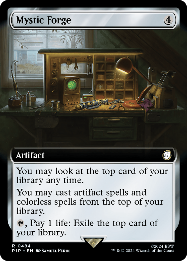 Mystic Forge (Extended Art) [Fallout] | Cards and Coasters CA