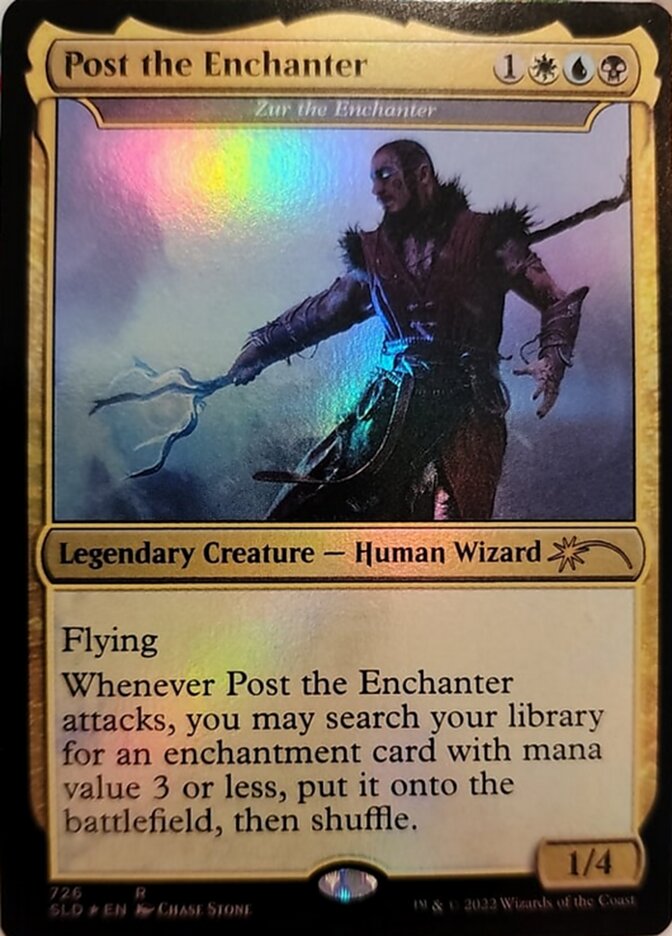 Zur the Enchanter - Post the Enchanter [Secret Lair Drop Promos] | Cards and Coasters CA