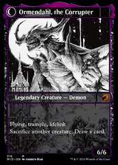 Jerren, Corrupted Bishop // Ormendahl, the Corrupted (Showcase Eternal Night) [Innistrad: Midnight Hunt] | Cards and Coasters CA