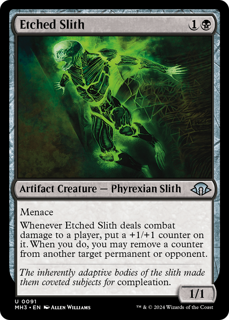 Etched Slith [Modern Horizons 3] | Cards and Coasters CA