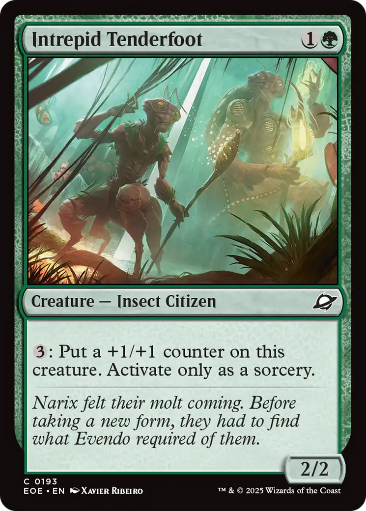 Intrepid Tenderfoot [Edge of Eternities] | Cards and Coasters CA