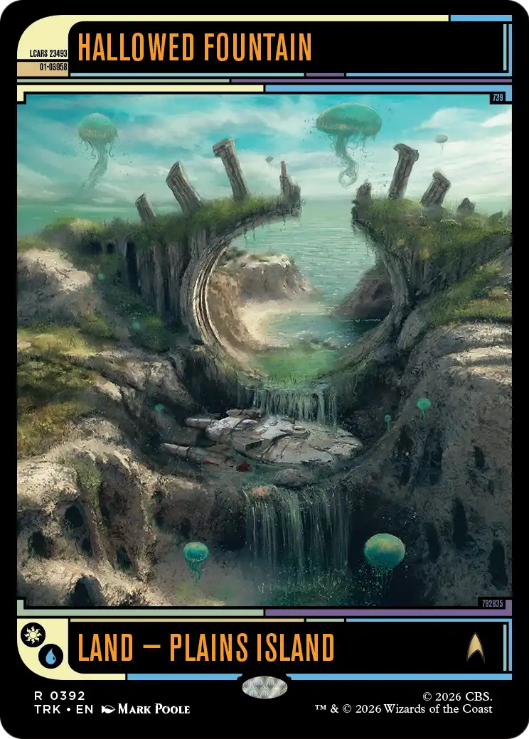 Hallowed Fountain [Star Trek] | Cards and Coasters CA
