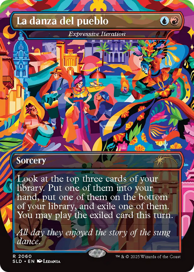 Expressive Iteration (Rainbow Foil) [Secret Lair Drop Series] | Cards and Coasters CA