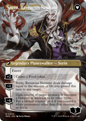 Sorin of House Markov // Sorin, Ravenous Neonate (Borderless) [Modern Horizons 3] | Cards and Coasters CA