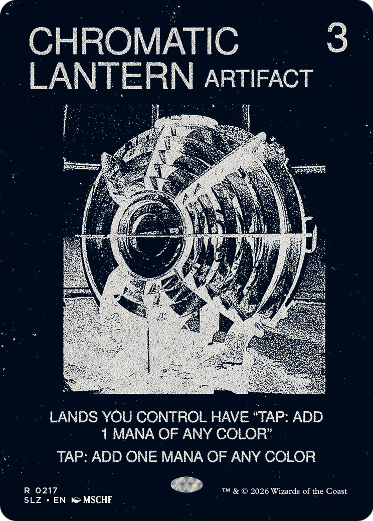 Chromatic Lantern (0217) [Secret Lair x MSCHF: The Zeta Set] | Cards and Coasters CA